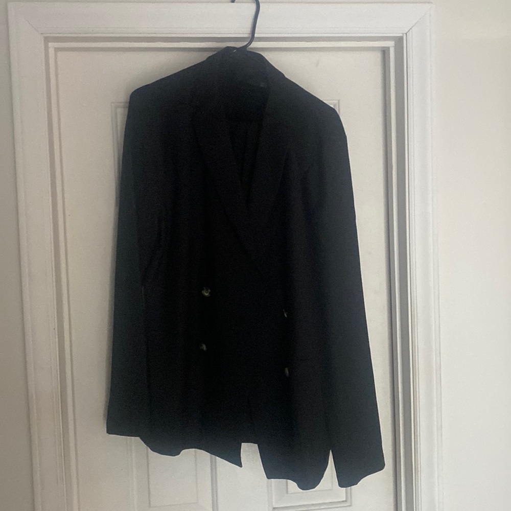 Double breasted asos suit